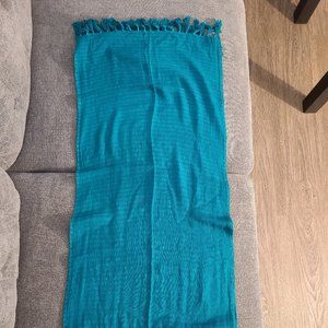 Green Handmade Guatemalan Scarf